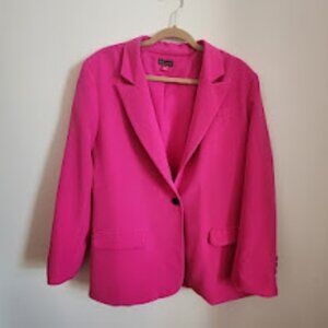 Vince Camuto Pink Blazer w Black Button